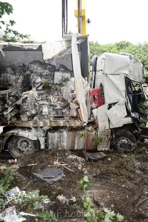 Schwerer VU A 3 Rich Oberhausen Hoehe AK Leverkusen P615.JPG - Miklos Laubert